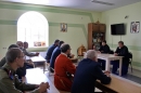 Встреча руководителя отдела по взаимоотношениям с казачеством с помощниками благочинных по работе с казачеством