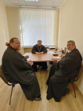 Протоиерей Виктор Цокало принял участие в коллегии председателей епархиальных отделов по работе с казачеством Воронежской митрополии.