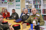Совещание руководителя Отдела по работе с казачеством с атаманами и казаками  Борисоглебской епархии.