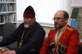 Совещание руководителя Отдела по работе с казачеством с атаманами и казаками  Борисоглебской епархии.