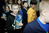 Поздравление детей  «Борисоглебской школы-интернат». 