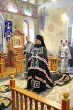 Литургию Преждеосвященных Даров совершил епископ Борисоглебский и Бутурлиновский Сергий.