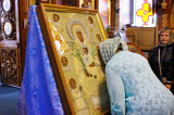 В храме прибывала Дивногорская-Сицилийская икона Божией Матери.